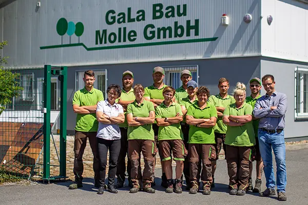 Teamfoto GaLa Bau Molle GmbH